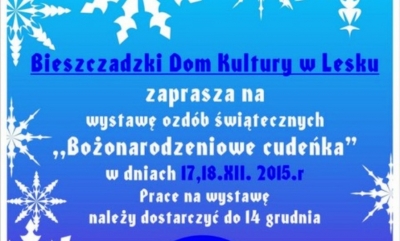 Bożonarodzeniowe cudeńka w BDK Lesko