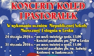 NASZ PATRONAT: Zaproszenie na koncerty kolęd i pastorałek