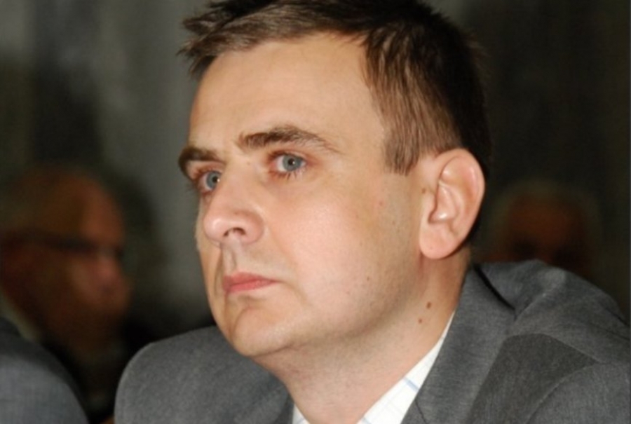 Przewodniczący Rady Miejskiej Leska Tomasz Bebkiewicz