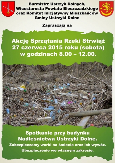 Sprzątanie rzeki Strwiąż