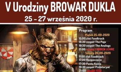 V urodziny Browaru Dukla. Zaproszenie - zagra m.in. KSU