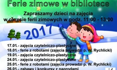 Ferie zimowe z leską biblioteką