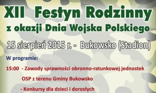 XII Festyn Rodzinny z okazji Dnia Wojska Polskiego