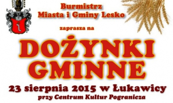 Zbliżają się dożynki gminne