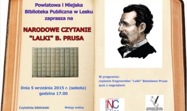 Narodowe czytanie "Lalki" Bolesława Prusa