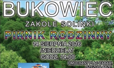 Rodzinny piknik w Bukowcu