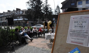 Narodowe czytanie r&oacute;wnież w Lesku. Moralność pani Dulskiej w plenerze