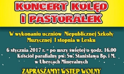 Koncert kolęd i pastorałek. Zaproszenie