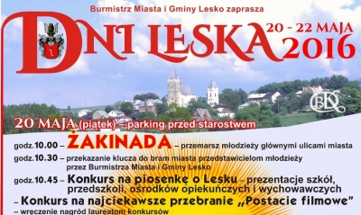 DNI LESKA - zaczynamy już dziś!