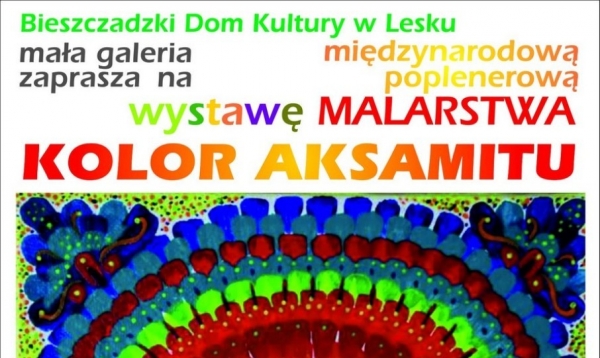 Kolor aksamitu. Zaproszenie na wernisaż