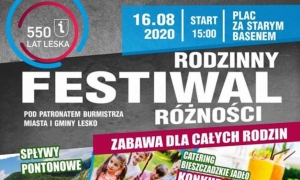 Leski Rodzinny Festiwal R&oacute;żności. Zaproszenie