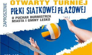 Otwarty turniej piłki siatkowej plażowej. Zaproszenie