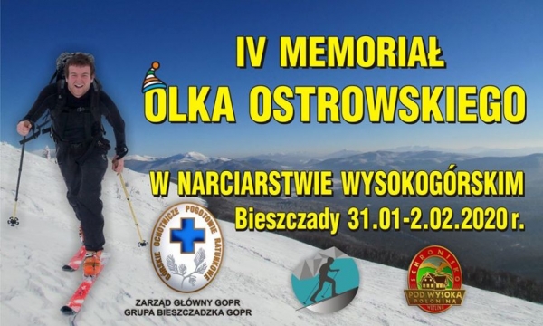 IV Memoriał Olka Ostrowskiego w Narciarstwie Wysokog&oacute;rskim. Zaproszenie