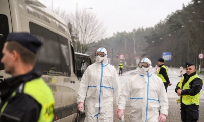 Policja wspiera inne służby w utrzymaniu kwarantanny w Polsce