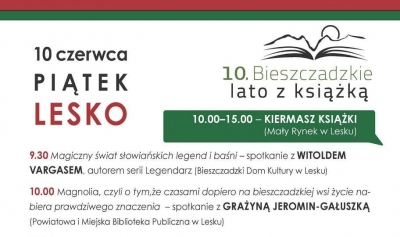 Bieszczadzkie Lato z Książką już po raz dziesiąty!