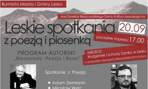 Niedzielne spotkanie z poezją w leskim BDK