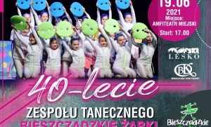 40-lecie Zespołu Tanecznego Bieszczadzkie Żabki. Zaproszenie na jubileusz