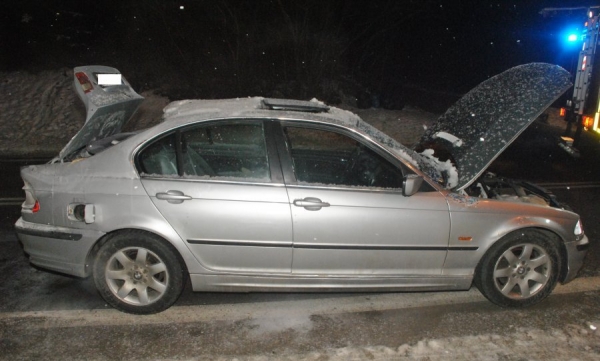 Zatankował gaz, mimo że wcześniej wymontował butlę - bmw wybuchło