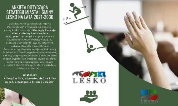 Powstaje nowa strategia rozwoju Leska na lata 2021-2030. Ruszyły społeczne konsultacje - link do ankiety