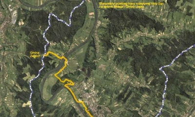 Velo San &ndash; trwa budowa ścieżki rowerowej Sanok &ndash; Zag&oacute;rz &ndash; Lesko &ndash; Olszanica