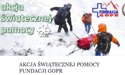 Akcja wsparcia Fundacji GOPR