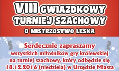 VIII Gwiazdkowy Turniej Szachowy. ZAPROSZENIE