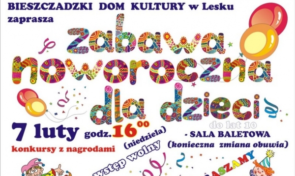 Zabawa noworoczna dla dzieci