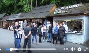 Sp&oacute;r o miejsca handlowe w Solinie - interwencja TV Polsat