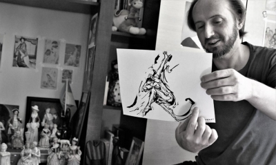 Sztuka rodzi się w zamęcie istnienia...  Historia jednego artysty