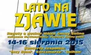 Lato na Zjawie - zaproszenie na Regaty o Puchar W&oacute;jta Gminy Solina