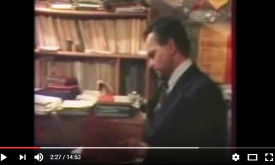 70. rocznica powstania LO Lesko - archiwalny wywiad z wieloletnim dyrektorem J&oacute;zefem Budziakiem
