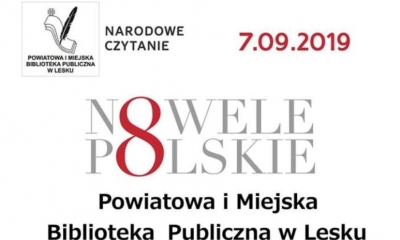 Narodowe czytanie w leskiej bibliotece