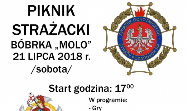 Piknik strażacki w B&oacute;brce